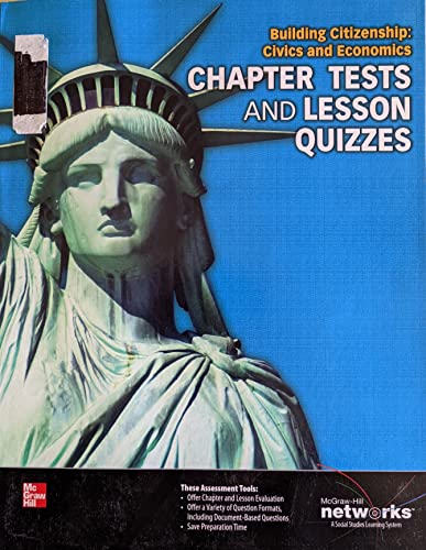 9780076641277: Building Citizenship, Civics and Economics, Chapter Test and Lesson Quizzes, c. 2015