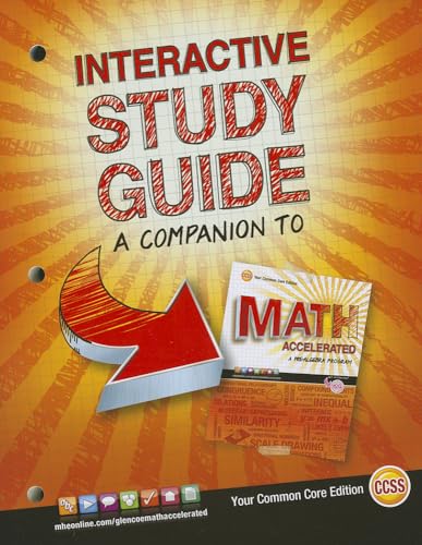 Beispielbild fr Glencoe Math Accelerated, Interactive Study Guide zum Verkauf von Better World Books