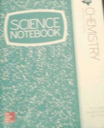 Imagen de archivo de Science Notebook Chemistry: Matter & Change (Teacher Annotated Edition) ; 9780076655632 ; 0076655636 a la venta por APlus Textbooks