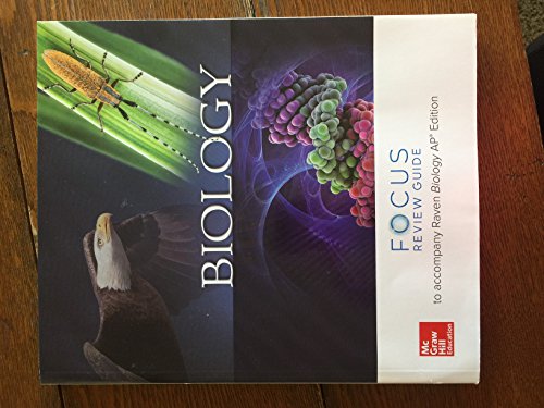 Imagen de archivo de Raven, Biology, 2017, 11e (AP Edition) AP Focus Review Guide (AP BIOLOGY RAVEN) a la venta por HPB-Red