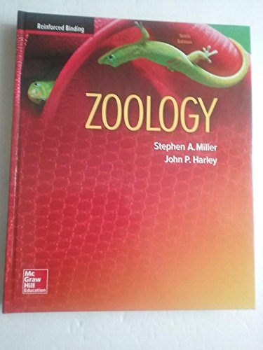 Imagen de archivo de Miller, Zoology, 2016, 10e (Reinforced Binding) Student Edition (A/PZOOLOGY) a la venta por Nationwide_Text