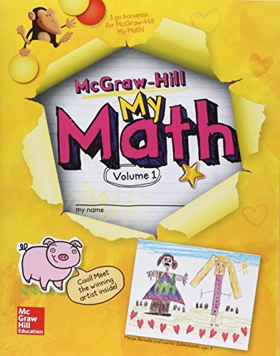 Imagen de archivo de My Math Grade K SE Vol 1 a la venta por Fourstar Books