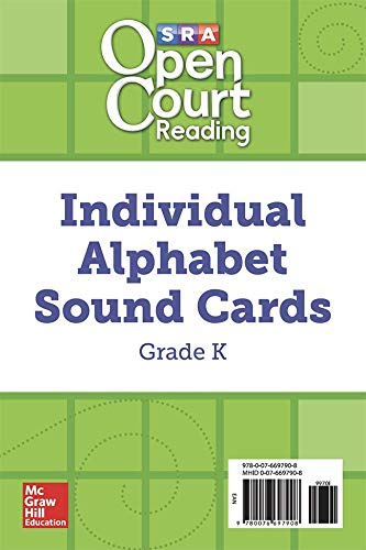 Stock image for Open Court Reading Grade K Individual Alphabet Sound Cards (IMAGINE IT) for sale by Books Unplugged