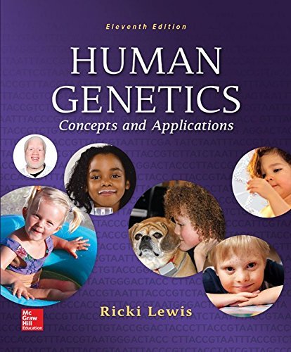 Stock image for Human Genetics Concepts and Applications for sale by BooksRun
