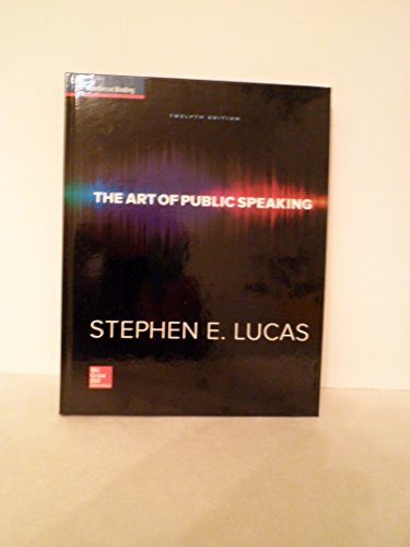 Stock image for Lucas, The Art of Public Speaking, 2015, 12e, Student Edition for sale by HPB-Red