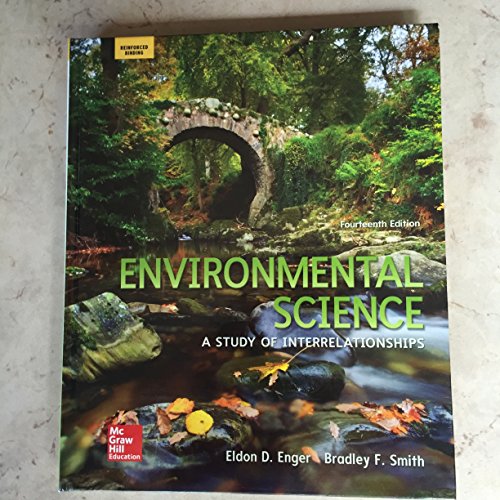 Imagen de archivo de Enger, Environmental Science, 2016, 14e (Reinforced Binding) Student Edition (A/P ENVIRONMENTAL SCIENCE) a la venta por SecondSale