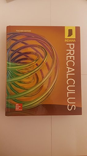 Stock image for Indiana Precalculus - Teacher Edition for sale by Allied Book Company Inc.