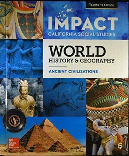Imagen de archivo de McGraw Hill Impact CA Social Studies Ancient Civilizations a la venta por Textbooks_Source