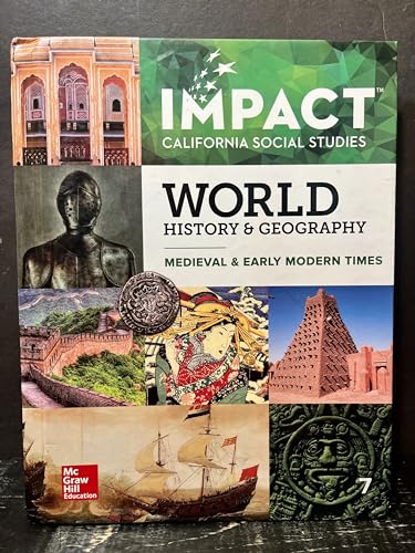 Imagen de archivo de McGraw Hill Impact World HIstory and Geography Medieval and Early Times Grade 7 Student Edition a la venta por BooksRun