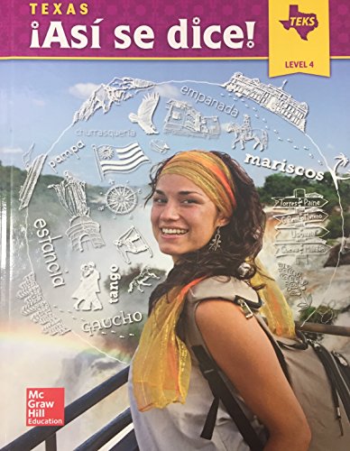 Stock image for Asi se dice! Texas Edition Level 4 for sale by ThriftBooks-Dallas