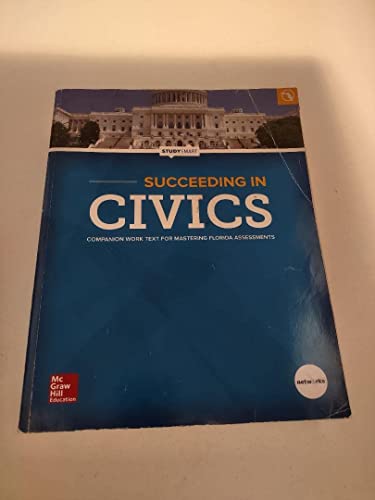 Stock image for Succeeding in Civics: Companion Work Text for Mastering Florida Assessments - Florida Edition for sale by Your Online Bookstore
