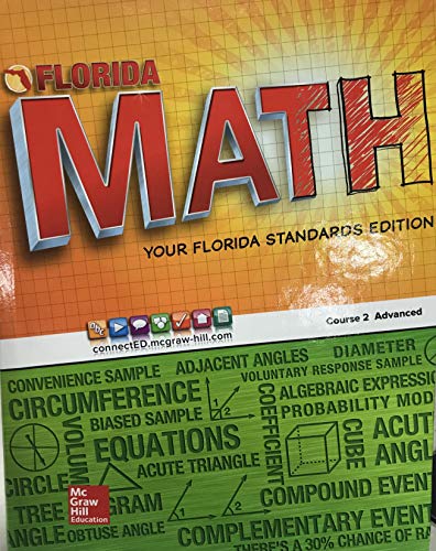 Stock image for Florida MATH: Your Florida Standards Edition - Course 2 Advanced for sale by Decluttr