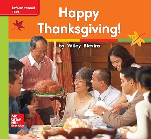 9780076783496: World of Wonders Patterned Book # 10 Happy Thanksgiving! (ELEMENTARY CORE READING)