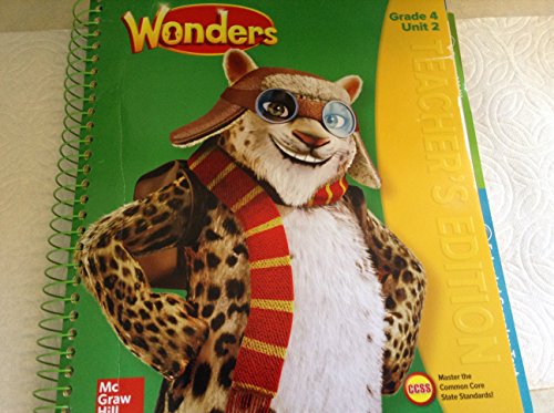 Beispielbild fr Wonders Grade 4 Unit 2 Amazing Animals Teacher's Edition 2017 zum Verkauf von HPB-Red