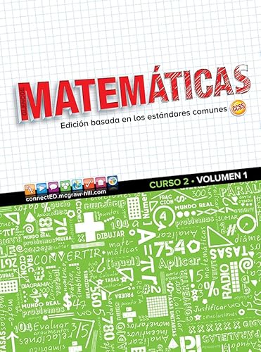 Stock image for Glencoe Math, Course 2, Volume 1, Spanish Student Edition (MATH APPLIC & CONN CRSE) (Spanish Edition) for sale by PlumCircle