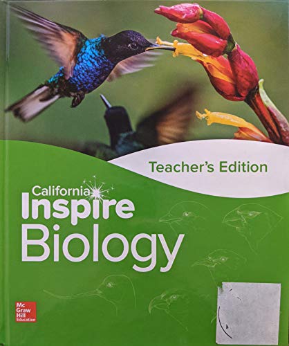 Imagen de archivo de California Inspire Science: Biology Teacher's Edition, Pub Year 2020, 9780076830664, 0076830667 a la venta por GF Books, Inc.