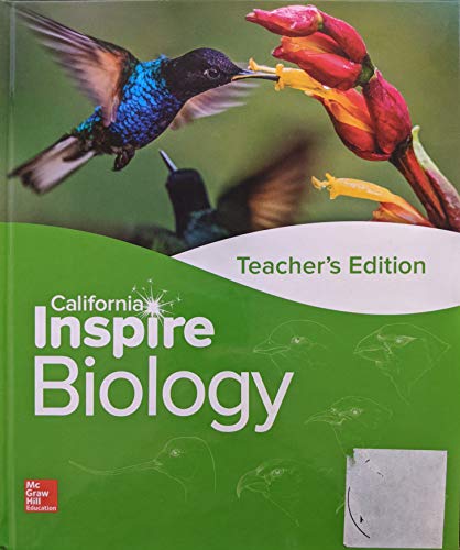 Stock image for California Inspire Science: Biology Teacher's Edition, Pub Year 2020, 9780076830664, 0076830667 for sale by GF Books, Inc.