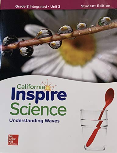 Imagen de archivo de California Inspire Science Grade 8 Integrated Unit 3 Studednt Edition NGSS Waves a la venta por ThriftBooks-Dallas