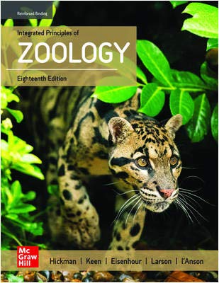 Beispielbild fr Hickman, Integrated Principles of Zoology, 2020, 18e, Student Edition (High School) (A/PZOOLOGY) zum Verkauf von HPB-Red