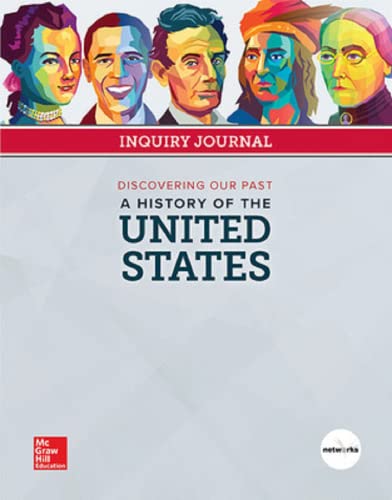 Stock image for Discovering Our Past : A History of the United States, Inquiry Journal for sale by GreatBookPrices