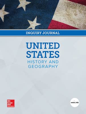 Stock image for United States History and Geography, Inquiry Journal for sale by GreatBookPrices