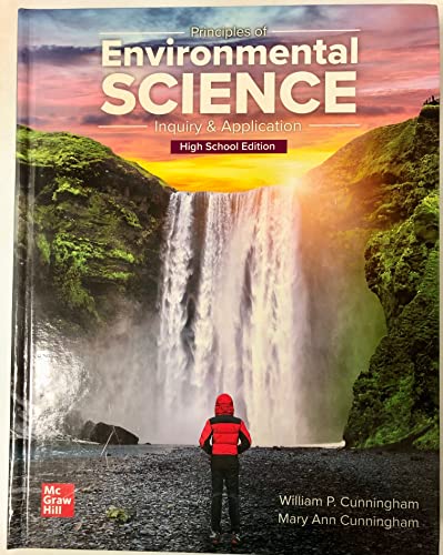 Stock image for Principles of Environmental Science, Inquiry & Application. High School Edition for sale by HPB-Red