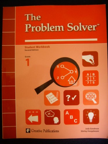 Stock image for The Problem Solver, Grade 1: Student Workbook English for sale by Orion Tech