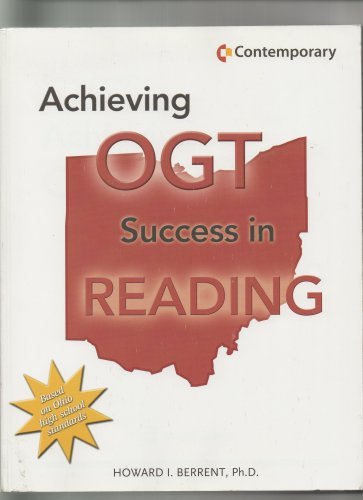 Imagen de archivo de Contemporary's Achieving OGT Success in Reading a la venta por Library House Internet Sales