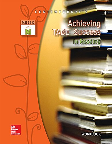 Imagen de archivo de Achieving TABE Success In Reading, Level M Workbook (Achieving TABE Success for TABE 9 & 10) a la venta por BooksRun
