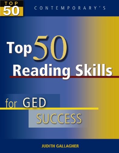 Imagen de archivo de Top 50 Reading Skills for GED Success, Student Text Only a la venta por Better World Books