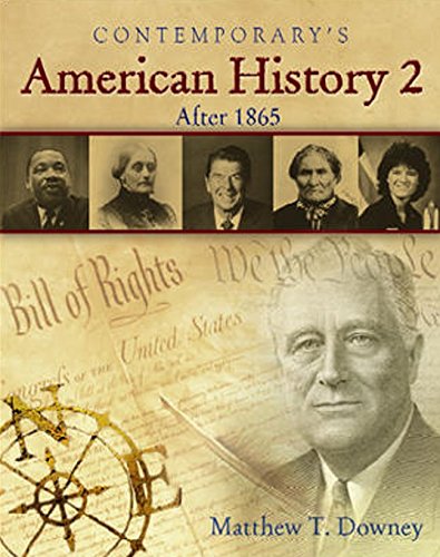 American History 2 (After 1865), Hardcover Student Edition with CD-ROM (American History II) (9780077045173) by Downey, Matthew