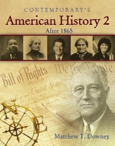 American History 2 (After 1865) - Student CD-ROM Only (American History II) (9780077045180) by Downey, Matthew