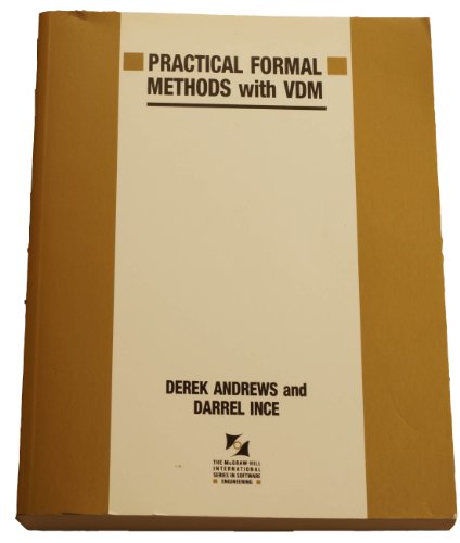 Stock image for Practical Formal Methods with Vdm (McGraw Hill International Series in Software Engineering) for sale by WorldofBooks