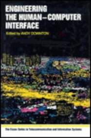 Imagen de archivo de Engineering the Human-Computer Interface. Essex Series in Telecommunication and Information Systems a la venta por Zubal-Books, Since 1961