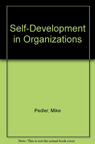 Imagen de archivo de Self-development in Organizations a la venta por AwesomeBooks