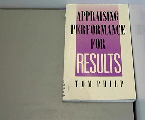 Beispielbild fr Appraising Performance for Results zum Verkauf von WorldofBooks