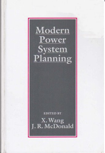 Stock image for Modern Power System Planning for sale by Bahamut Media