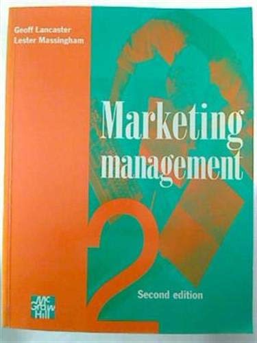 9780077074203: Marketing Management