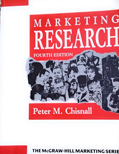 Stock image for Marketing Research for sale by Better World Books Ltd