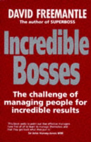 Imagen de archivo de CHALLENGE MANAG PEOPLE INCRED: The Challenge of Managing People for Incredible Results a la venta por AwesomeBooks