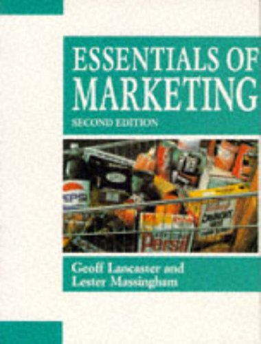 Stock image for Essentials of Marketing: Text and Cases for sale by AwesomeBooks