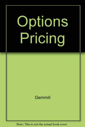 9780077077549: Options Pricing