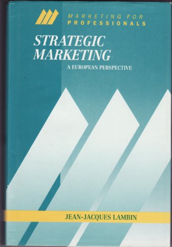 Beispielbild fr Marketing Strategy: A New European Approach (McGraw-Hill Marketing for Professionals) zum Verkauf von WorldofBooks