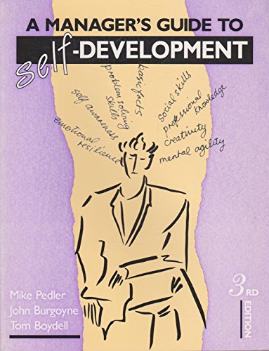 Beispielbild fr A Managers Guide to Self-Development zum Verkauf von Reuseabook