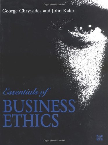 Beispielbild fr Essentials of Business Ethics zum Verkauf von Reuseabook