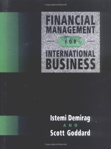 Stock image for Financial Management For International Business for sale by AwesomeBooks