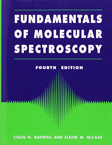 Imagen de archivo de Fundamentals for Molecular Spectroscopy a la venta por Books of the Smoky Mountains