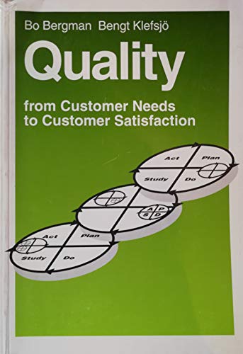 Stock image for Quality: From Customer Needs to Customer Satisfaction for sale by HPB-Red