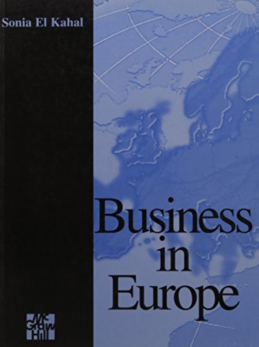 Stock image for Business In Europe for sale by WorldofBooks