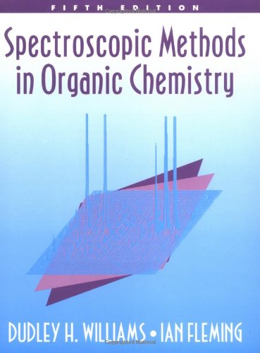 Beispielbild fr Spectroscopic Methods in Organic Chemistry zum Verkauf von Ammareal